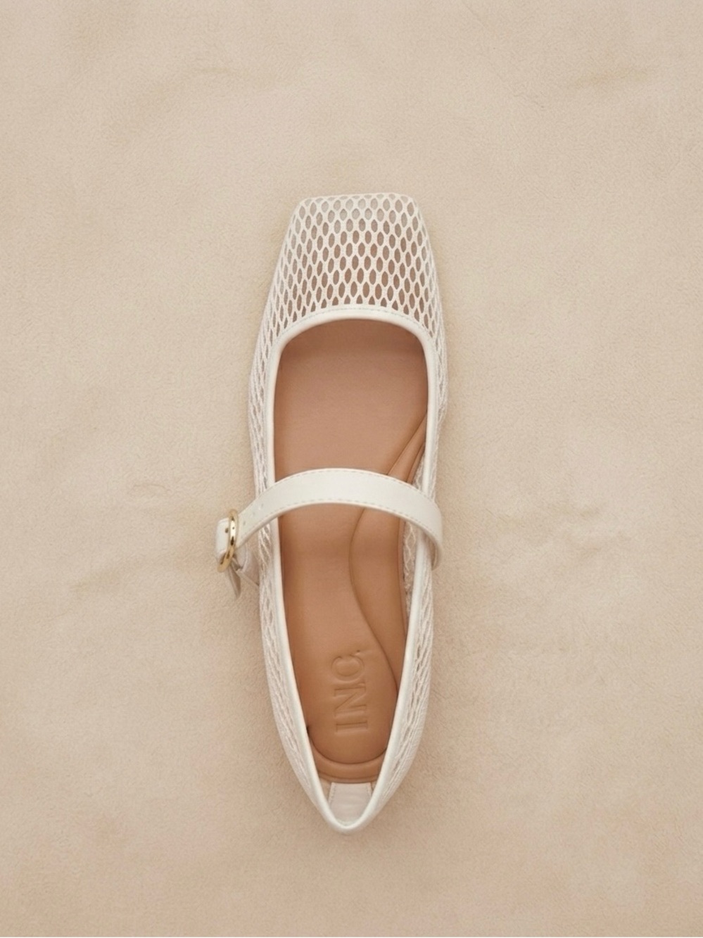 🖤🖤 INC International Concepts Jadis Square Toe Ballet Flats - Picture 2 of 5